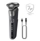 Rasoio Elettrico Ricaricabile per Barba Philips S5887/10 Series 5000 Wet&Dry