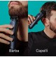 Regola Taglia Barba Capelli 10 in 1 Braun MGK7421 Rifinitore con 9 Accessori