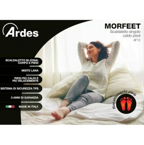 Ardes Scaldaletto Morpheo Opinioni.Scaldasonno Coperta Scaldaletto Doppio 160x150 Cm Ardes Morpheo Ar423 Misto Lana