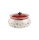 Scatola Barattolo Biscottiera Natale Rotonda Villeroy e Boch Natalizia 20 cm