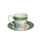 Set Tazza Tazzina Caffè per 2 Persone BRANDANI Flora Fiori Servizio Colazione