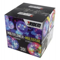 Sfera 3D Star 48 LED Multicolor Ridem Karma GS 20T Effetto Luce Multistar Stelle