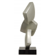 Statua Scultura Soprammobile AMBIENTI GLAMOUR Mondi Quadrati con base in Marmo