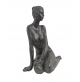 Statua Scultura Soprammobile SIA Lady Sit Persone Resina