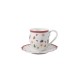 Tazza Portacandela Natale Villeroy & Boch Toy's Delight Decoration Porcellana