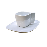 Tazza Tazzina Caffé ROSENTHAL A La Carte Tatami Bianco in Porcellana con Piatto