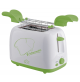 Tostapane Tostiera Tost Panini DCG con Pinze 750 Watt Verde NUOVO