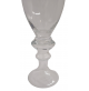 Vaso Decorativo Fiori PRINCIPESSA IVV in Vetro Trasparente 75 cm