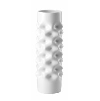 Vaso Ornamentale Rosenthal Vibration 25 cm in Porcellana Bianca - Vase