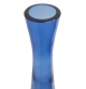 Vaso Portafiori Decorativo STILO SCHERZER in Vetro Blu 36 cm