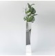 Vaso per Fiori Alessi ZH01 Crevasse in Acciaio Inox 18/10 42 cm - Flower Vase